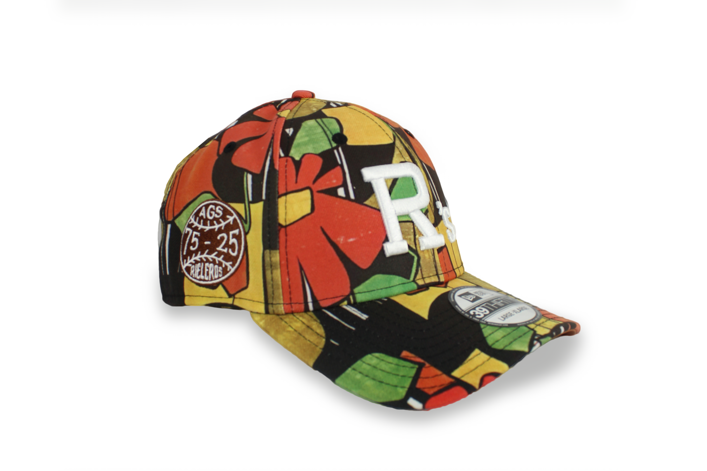 Gorra Exc Flores Vis Cafe - Curva