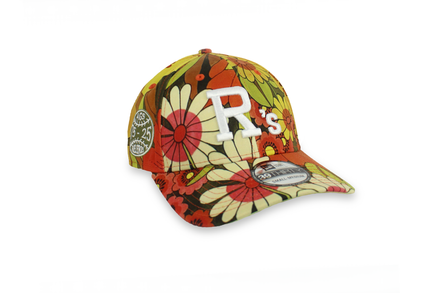 Gorra Exc Flores Vis Verde - Curva