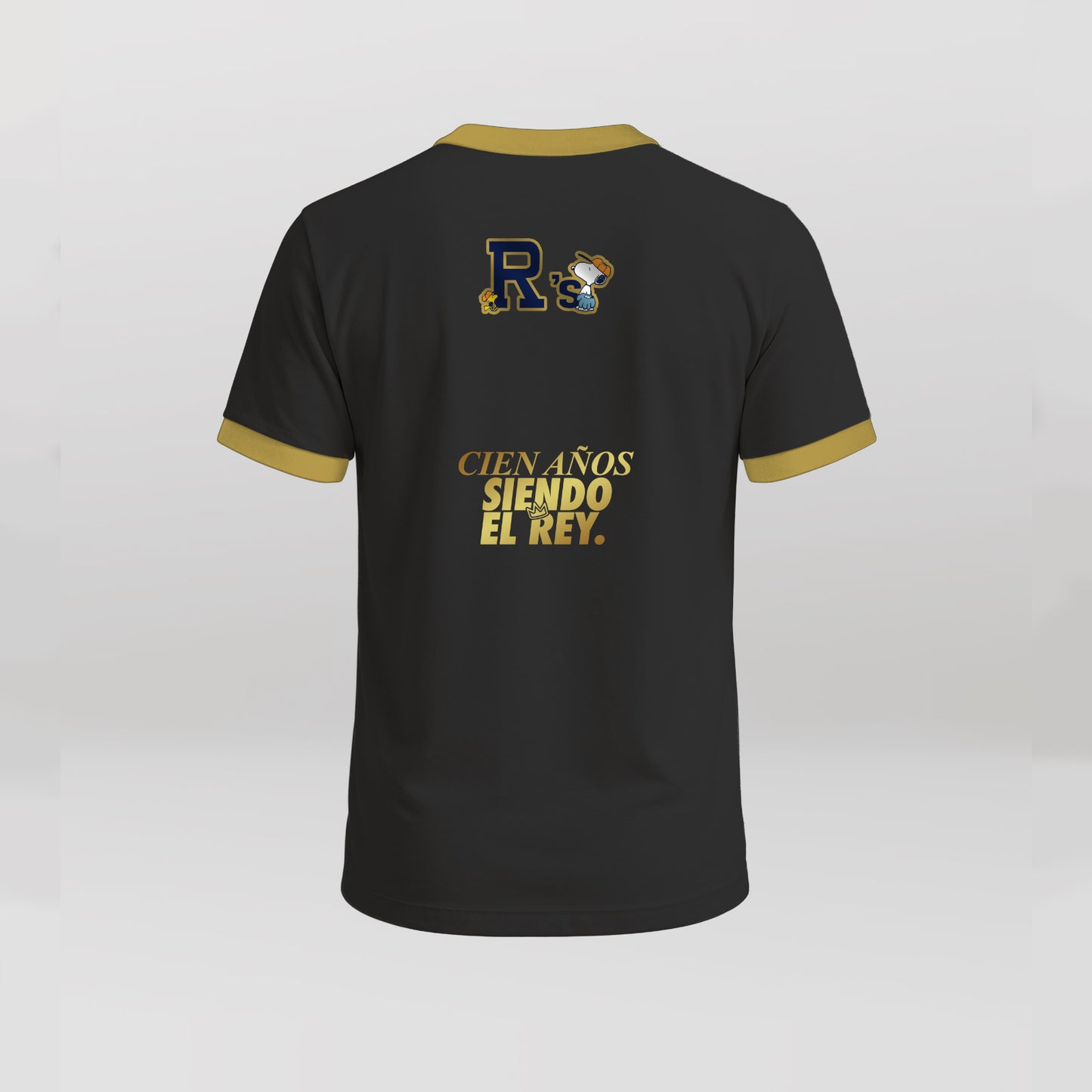 PLAYERA SNOOPY CLASICA NEGRA