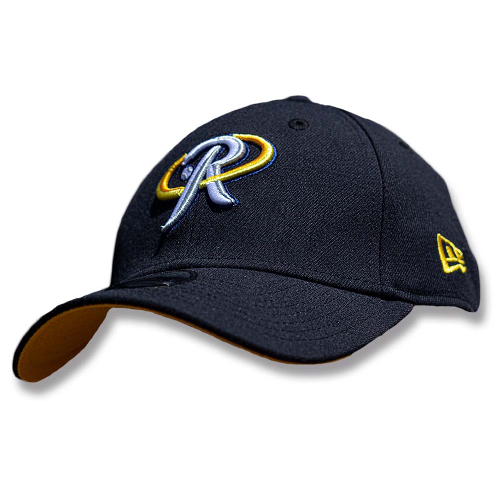 Gorra Azul Marino Visera Amarilla Inferior