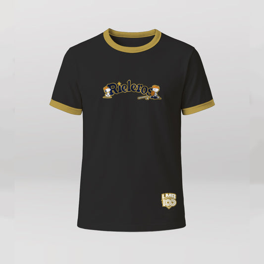 PLAYERA SNOOPY CLASICA NEGRA